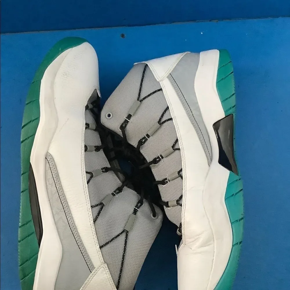 Pre-owned Nike Air Jordan Prime Flight White Grey
